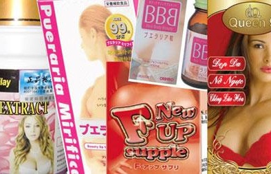 Kẹo nở ngực có chất gây ung thư